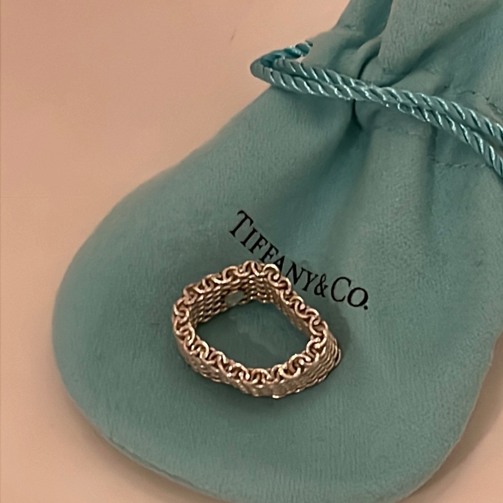 Tiffany and Co. mesh ring